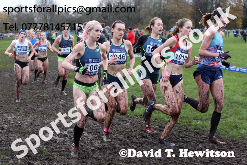 Senior Women and under-23 Womens 2017 British Athletics Liverpool Cross Challenge, Sefton Park, Liverpool. Photo:  David T. Hewitson/Sports for All Pics